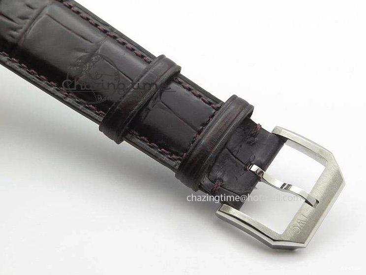 MIROTIME 0303 Affordable Ingeniuer St.Laurens SS Brown Dial MK 1:1 Best Edition On Black Leather Strap A 7365